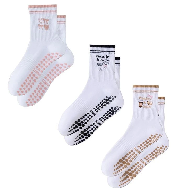 Embroidery Non-slip Socks factory